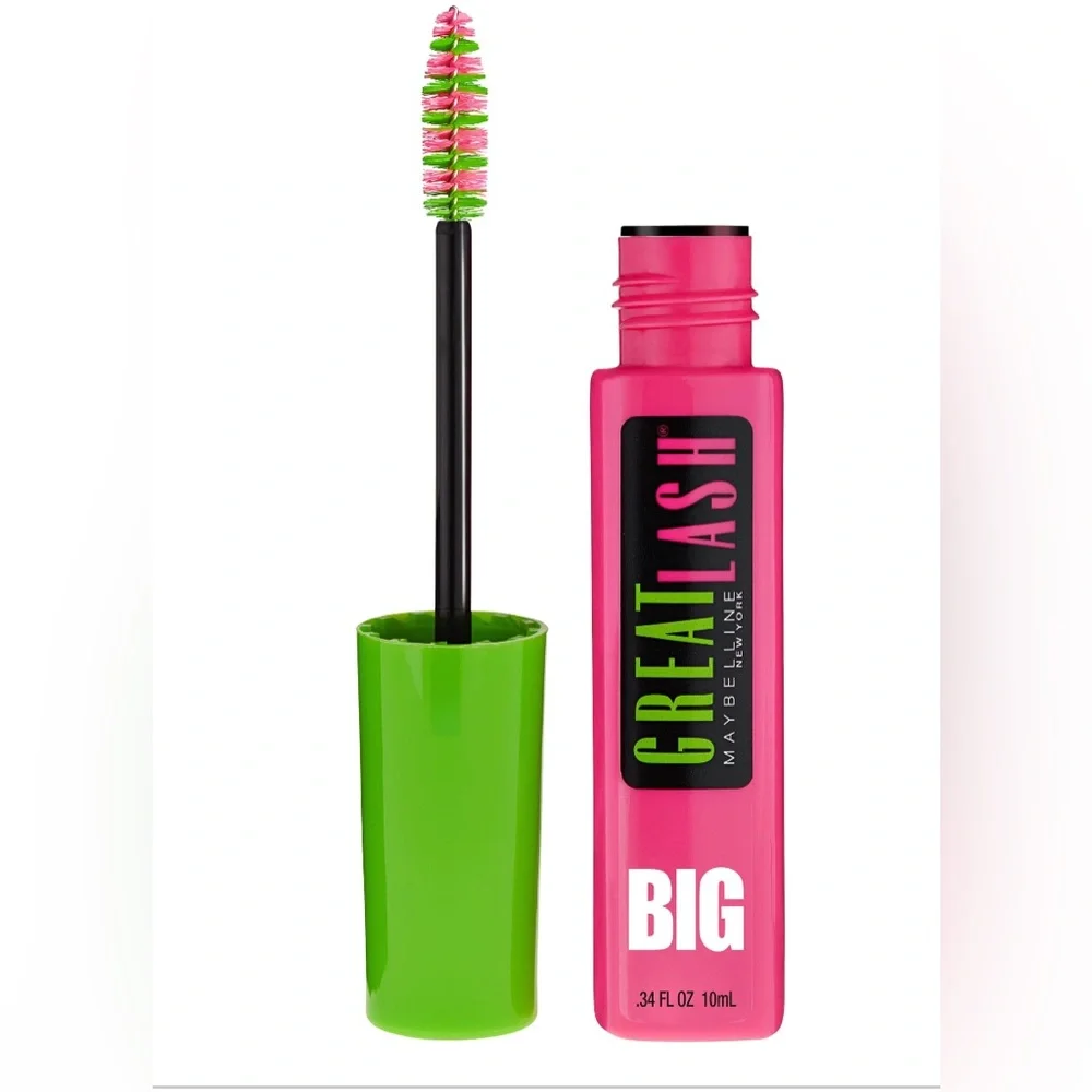 4/$20 Maybelline Great Lash BIG Washable Mascara, Blackest Black